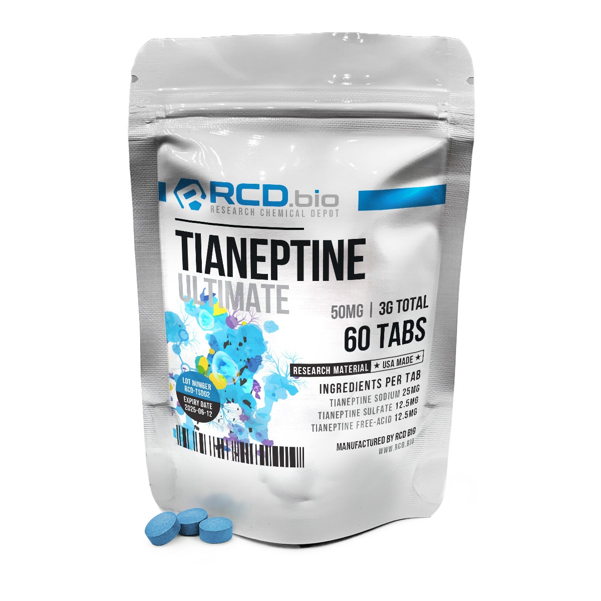 Tianeptine Ultimate for Sale | Fast Shipping - 99% Pure | RCDbio
