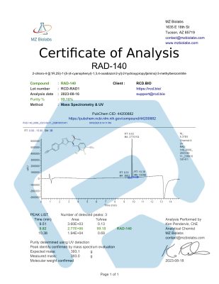RAD-140 | RCD Bio